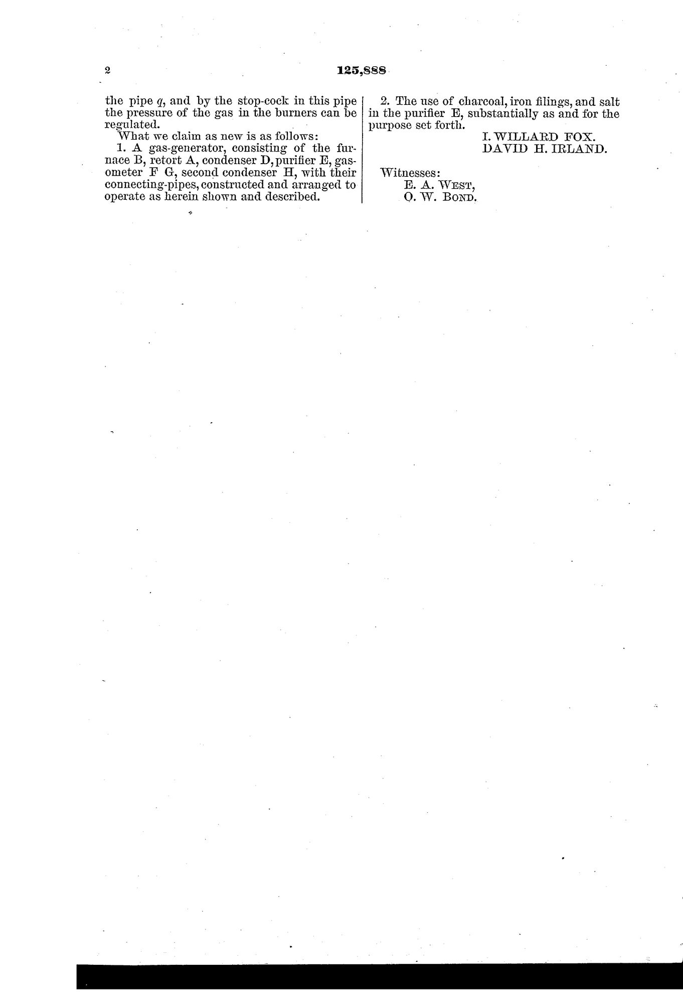 Patent specification page 2